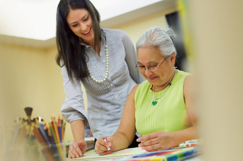 Crafting helps to improve the lives and spirits of Senior Citizens