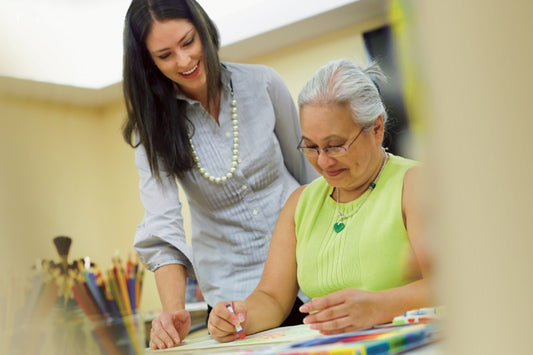 Crafting helps to improve the lives and spirits of Senior Citizens