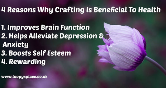 Crafting helps with depression & anxiety