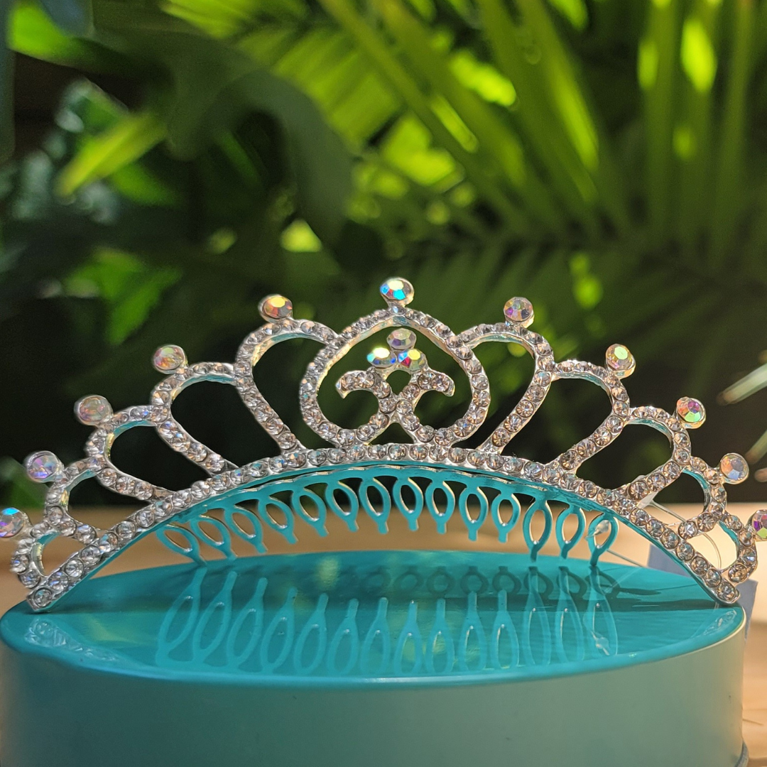 Princess Crown, Bridal Crown, Flower Girl, Birthday Crown