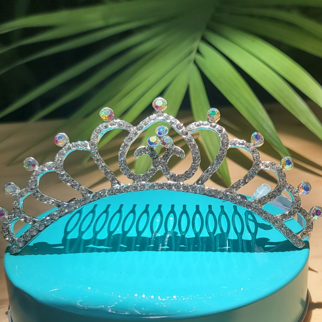 Princess Crown, Bridal Crown, Flower Girl, Birthday Crown