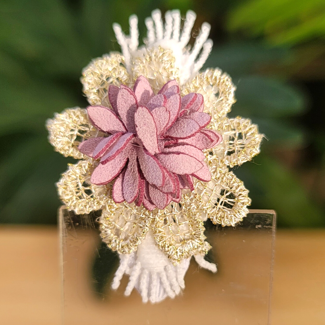 Shabby Floral Hair Clip