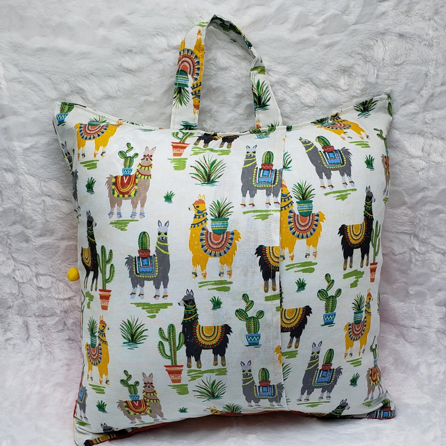 No Prob-Llama Reading Pillow Cover