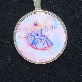 Ballet Pendant and Necklace