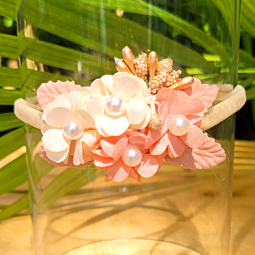 Floral Nylon Headband