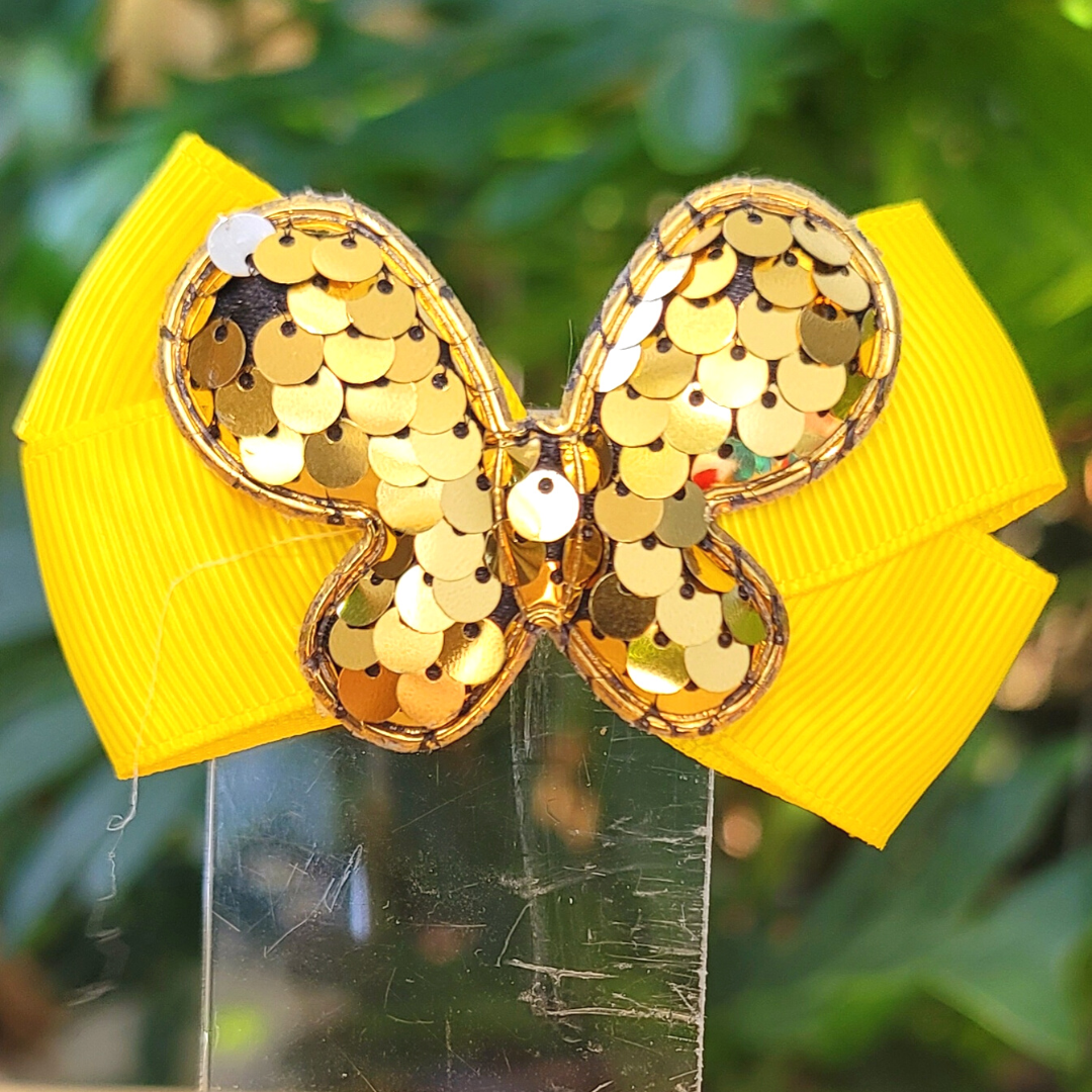 Butterfly Sequin Hair Clip