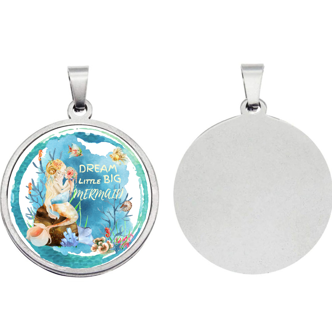 Dream Little Big Mermaid Pendant and Necklace