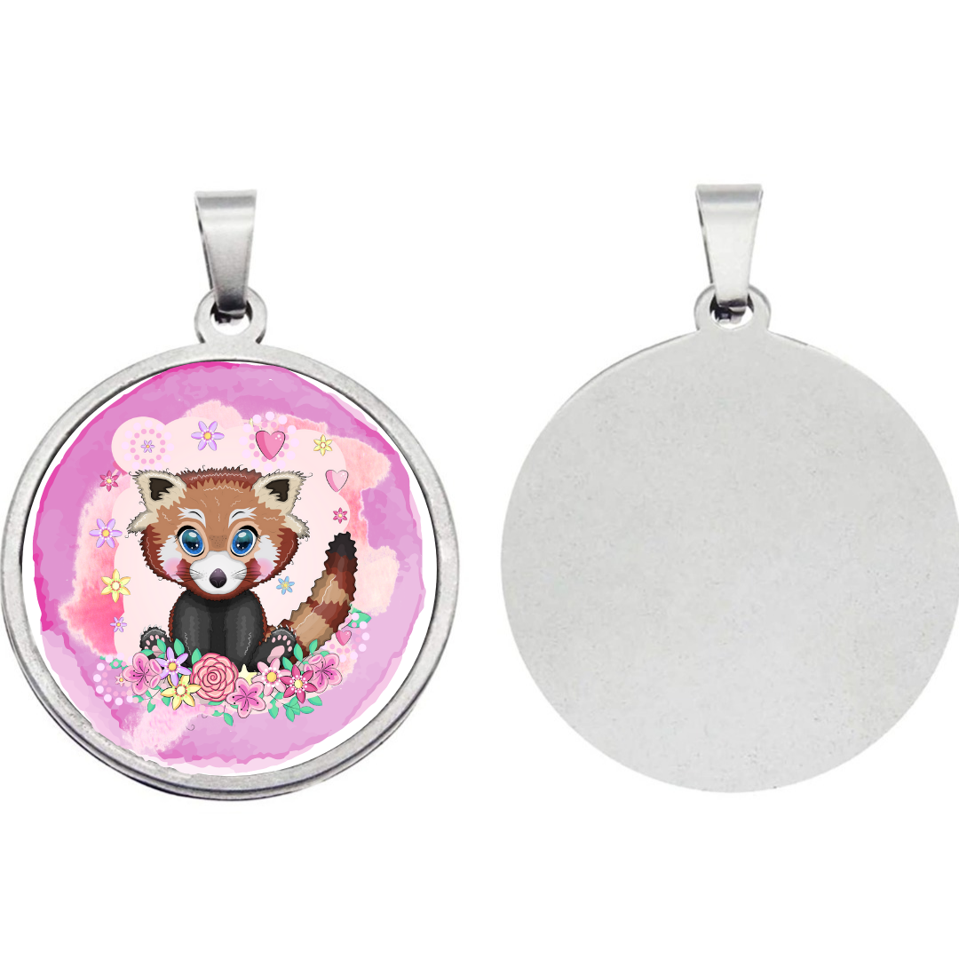 Fox Pendant and Necklace