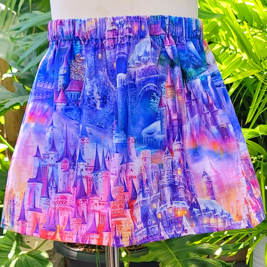 Princess Castle Elastic Skirt Listing
