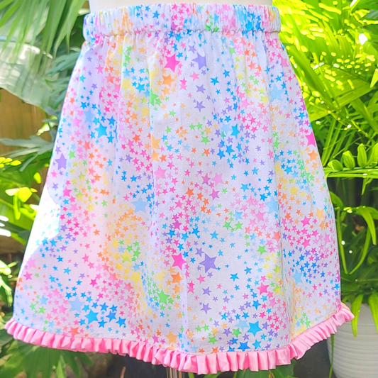 Star Glitter Elastic Skirt Listing